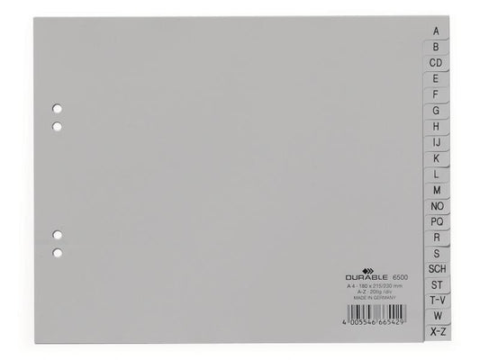 DURABLE Registre A4 A-Z