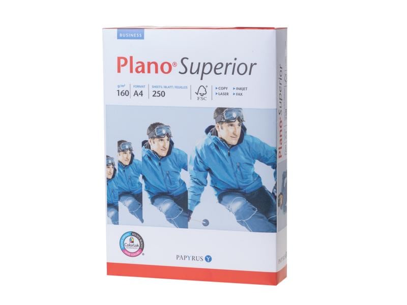 Plano Papier pour photocopie A4 Blanc 250 Pièce/s 160g
