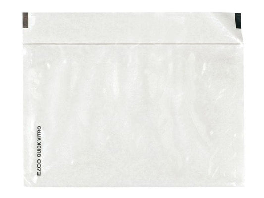 ELCO Pochette pour documents Quick Vitro C6 Transparent, 250 pièces