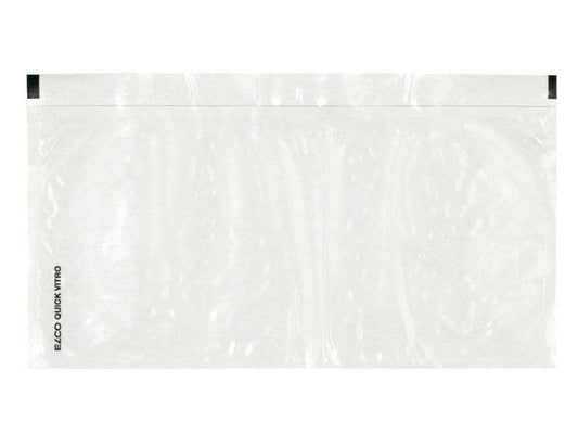 ELCO Pochette pour documents Quick Vitro C6/5 Transparent, 250 pièces