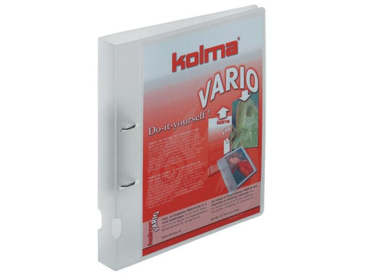 Kolma Classeur à anneaux Vario A4 KolmaFlex 3.8 cm, Transparent