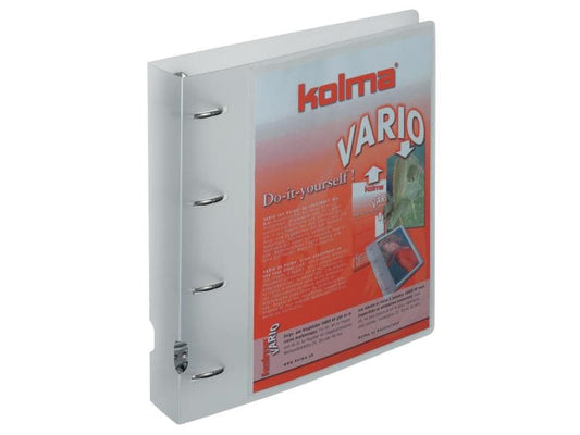 Kolma Classeur à anneaux Vario A4 XL KolmaFlex 4 cm, Transparent