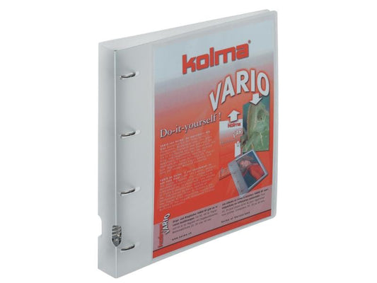 Kolma Classeur à anneaux Vario A4 XL KolmaFlex 3 cm, Transparent