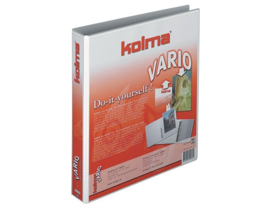 Kolma Classeur à anneaux Vario A4 XL Universal 30 mm, blanc