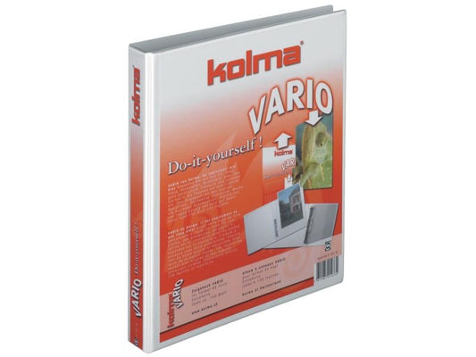 Kolma Classeur à anneaux Vario A4 Universal 2 cm, blanc