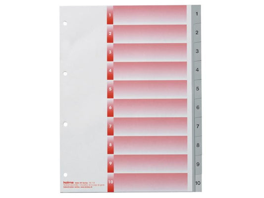 Kolma Registre A4 KolmaFlex 1-10