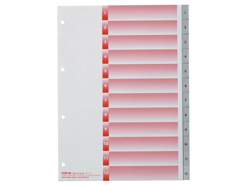 Kolma Registre A4 KolmaFlex 1-12