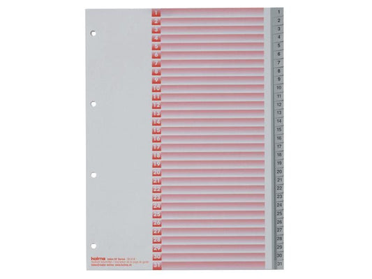 Kolma Registre A4 KolmaFlex 1-31