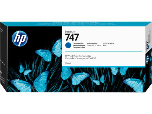 HP Encre Nr. 747 (P2V85A) Chromatic Blue