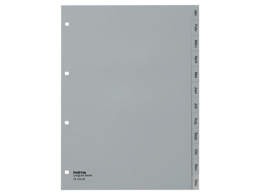 Kolma Registre A4 LongLife Jan-Dec (en)