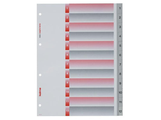 Kolma Registre A4 LongLife 1-12