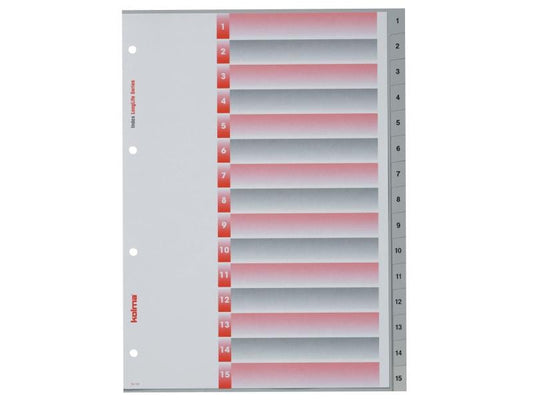 Kolma Registre A4 LongLife 1-15