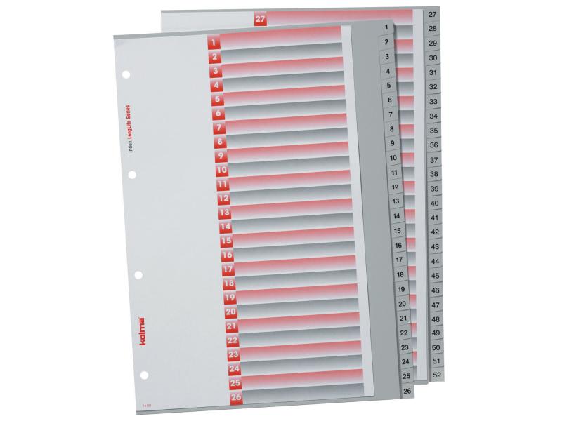 Kolma Registre A4 LongLife 1-52