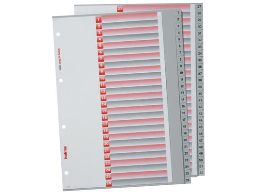 Kolma Registre A4 LongLife 1-52