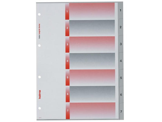 Kolma Registre A4 LongLife 1-7