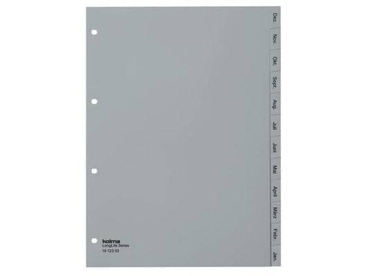 Kolma Registre A4 LongLife Déc-Jan (en)