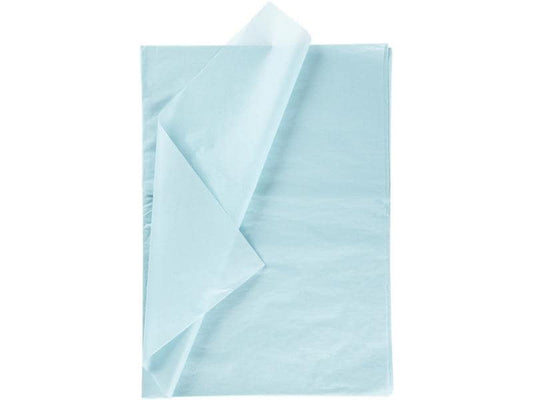 Creativ Company Papier de soie 50 x 70 cm, 25 feuilles, bleu clair