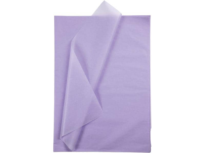 Creativ Company Papier de soie 50 x 70 cm, 25 feuilles, Violet