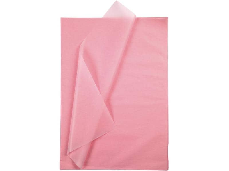 Creativ Company Papier de soie 50 x 70 cm, 25 feuilles, Fuchsia