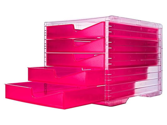Styro Boîte à tiroirs Swingbox NEONline Rose