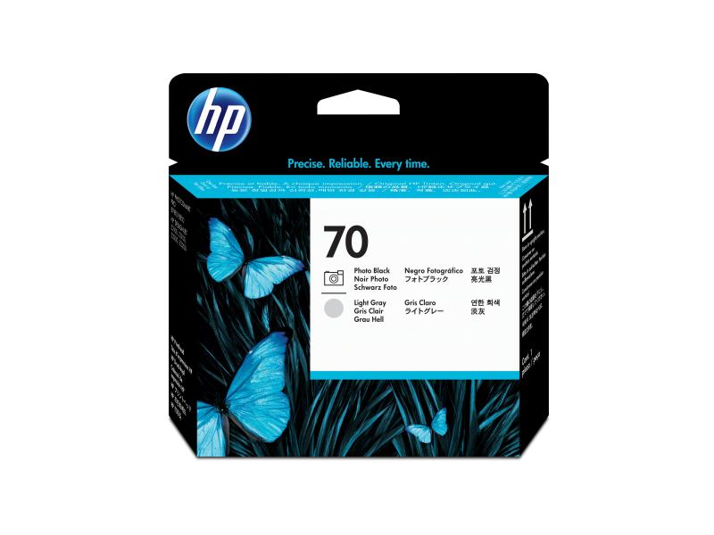 HP Tête d’impression Nr. 70 (C9407A) Light Grey/Photo Black