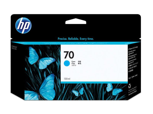 HP Encre Nr. 70 (C9452A) Cyan