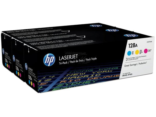 HP Toner Nr. 128A (CF371AM) Cyan/Magenta/Yellow