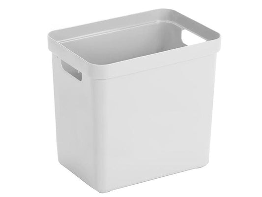 Sigma Home Boîte de rangement 25 l Blanc