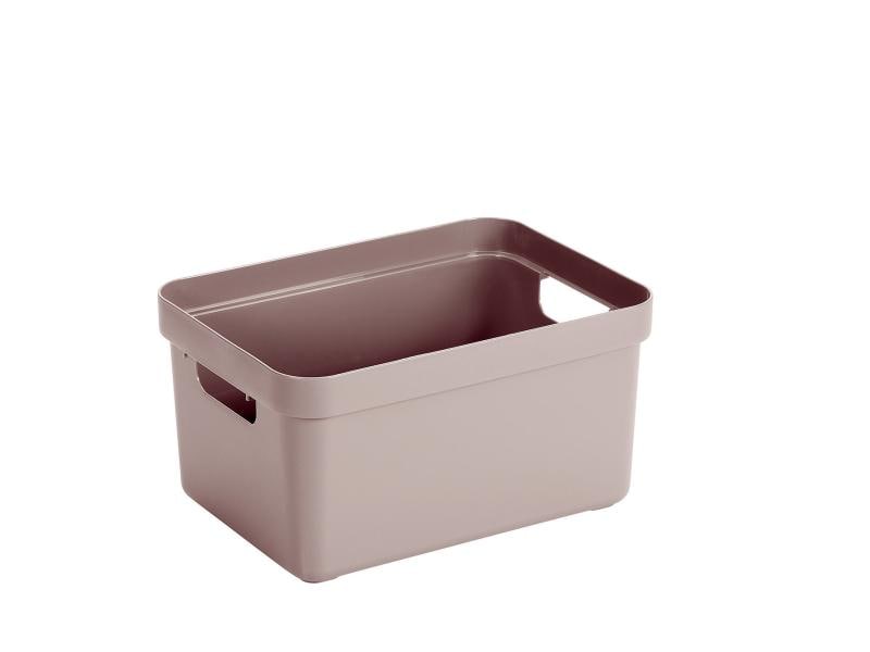 Sigma Home Boîte de rangement 5 l Rose