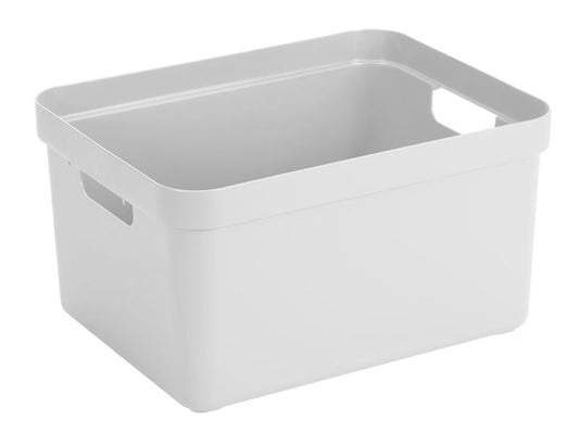 Sigma Home Boîte de rangement 32 l Blanc
