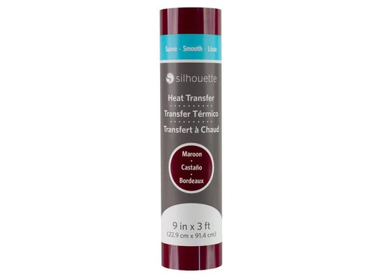 Silhouette Film thermocollant 22.9 cm x 91.4 cm Châtaignes, lisses