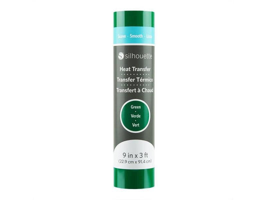 Silhouette Film thermocollant 22.9 cm x 91.4 cm Vert, lisse