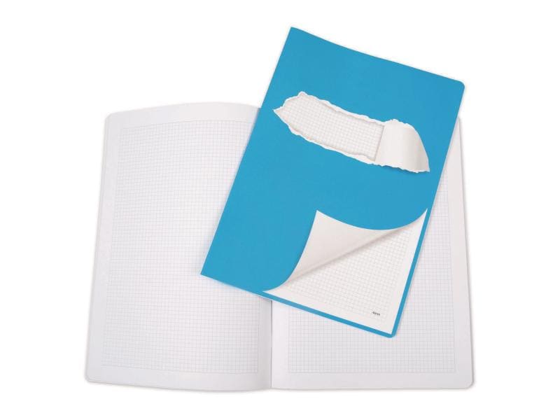 ELCO Cahier d'école Carré de 4 mm avec bordure A4