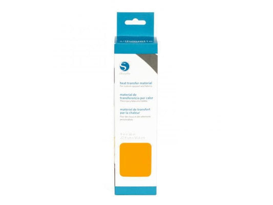 Silhouette Film thermocollant 22.9 x 91.4 cm Orange, floqué