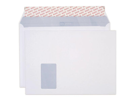 ELCO Enveloppe Office C4 avec fenêtre à gauche, 10 pièces