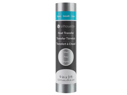 Silhouette Film thermocollant 22.9 cm x 91.4 cm Métallique, lisse