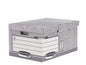 Fellowes Boîte d’archivage Bankers Box Gris, 10 pièces