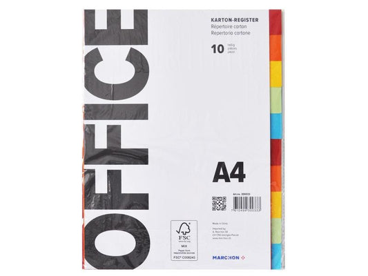 Office Registre A4 10 onglets