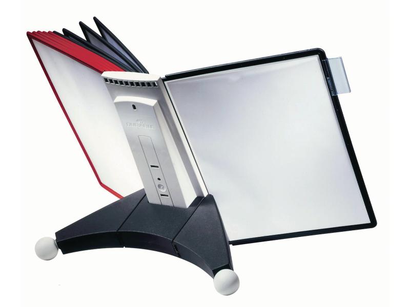 DURABLE Porte-documents Sherpa Table 10 A4 Noir/Rouge