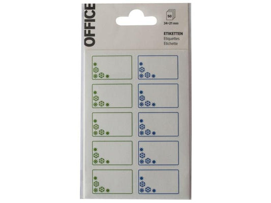 Office Étiquettes pour réfrigération 34 x 21 mm 50 pcs.