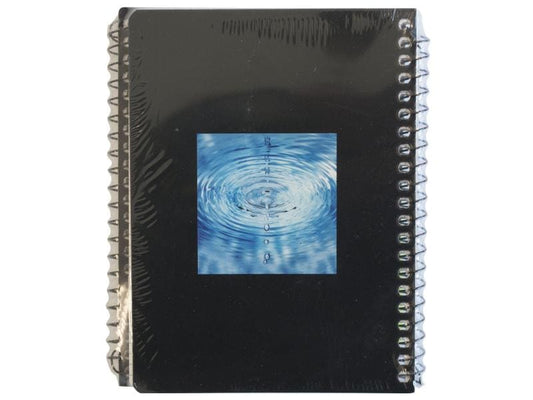 Office Bloc-notes à spirale A6 50 feuilles, quadrillées, 2 pcs.