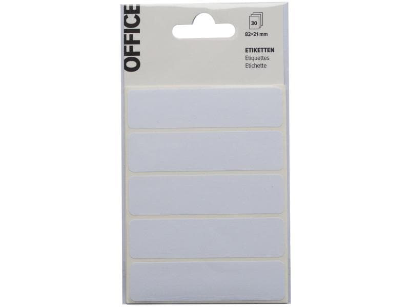 Office Étiquettes universelles 82 x 21 mm 30 pcs.