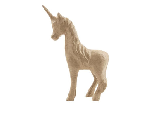 décopatch Figurine en carton 16 x 6 x 21 cm licorne