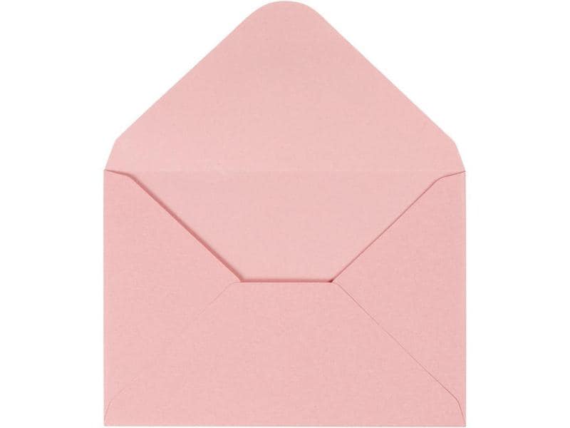 Creativ Company Enveloppe 11.5 x 16 cm rose