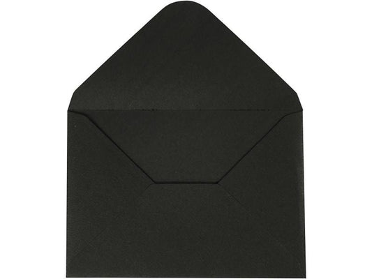 Creativ Company Enveloppe 11.5 x 16 cm Noir