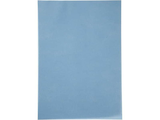 Creativ Company Papier transparent Parchemin A4, 10 feuilles, Bleu