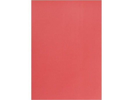 Creativ Company Papier transparent Parchemin A4, 10 feuilles, Rouge