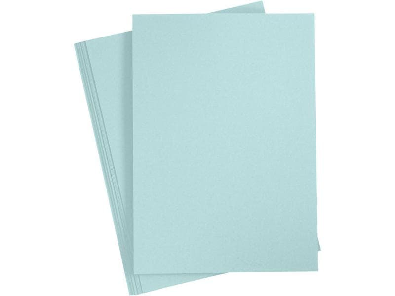 Creativ Company Papier de bricolage 70 g, 20 feuilles, bleu clair