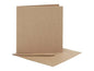 Creativ Company Carte vierge 12.5 x 12.5 cm 10 Ensemble