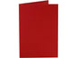 Creativ Company Carte vierge 10.5 x 15 cm sans enveloppe, rouge
